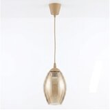 Brilagi LED luster na sajli R GLASS 1xE27/60W/230V prečnik 17 cm bež / zadimljeno bež Cene