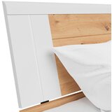 XXXL Postelja S Predali Saturn, Bela, Hrast, 140x200 | Shoptok.si