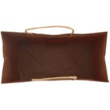  Papirnate vrećice 250 kom s ručkama crne 21x11x31 cm | shoptok.hr