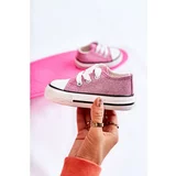 Kesi Children's Sneakers Tied Pink Wella