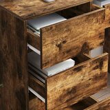  Stol Dimljeni hrast 90 x 37.5 x 75 cm Konstruirano drvo | shoptok.hr