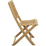  Sklopive vrtne stolice 4 kom 44x50x88 cm masivno drvo bagrema | shoptok.hr