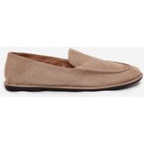 Boto Women's Loafers Made of Eco Suede Flat Beige Miryelle | Shoptok.si