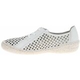 Rieker Nizke superge 5451680 Bela | Shoptok.si