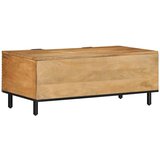 vidaXL Stol za kavu smeđi 100x54x40 cm Puno drvo Mango | shoptok.hr
