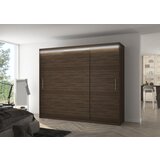 ADRK Klizni ormar s LED rasvjetom ANTOS 250 - OKOLADA | shoptok.hr