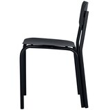 noo.ma Crna metalna vrtna stolica Kei – | shoptok.hr
