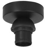  plafonska svetiljka borho 1xE27/60W/230V, prečnik 50 cm, crna/juta | Eponuda.com