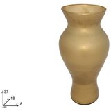  VAZA FLORA 37 CM ZLATNA STAKLENA | Eponuda.ba