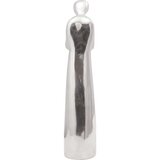 vidaXL Kiparstvo Srebrna Aluminij 10 x 16 x 49 cm Privlačen dizajn | Shoptok.si