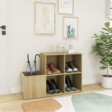 Ormarić za cipele boja hrasta 105x35,5x70 cm konstruirano drvo | shoptok.hr