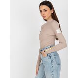 Och Bella Blouse-TW-BZ-OB-009.28-dark beige | shoptok.hr