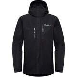 Jack Wolfskin Zunanja jakna 'JASPER' črna / bela Cene
