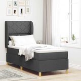  Krevet s opruga kutije Tamno siva 200 x 80 cm tkanina | shoptok.hr