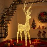  Božićna LED figura soba 1000 LED lampica Topla bijela Slike