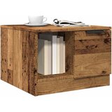 vidaXL Stolić za kavu boja staro drvo 50x50x36 cm konstruiranog drva Cijene