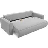 Makamii Svijetlo siva baršunasti sklopiva/s prostorom za odlaganje sofa 238 cm Kapua – | shoptok.hr