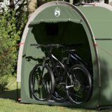 vidaXL Zadnji shranjevalni šotor s streho Zelena 210 x 90 x 174 cm | Shoptok.si