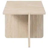Pomoćni stol od punog hrasta 45x45 cm Engawa –