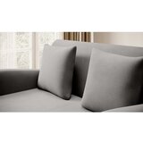ELTAP Siva baršunasti sklopiva sofa 130 cm Ario – | shoptok.hr