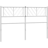  Metalno uzglavlje bijelo 150 cm | shoptok.hr