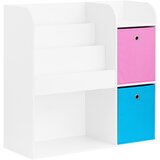 SoBuy otroška knjižna omara, knjigarna za otroke montessori, otroška knjigarna KMB37-F, (22108364) Cene