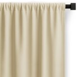 Restilo zasłona CARLI kolor ciepły beż gładki styl klasyczny taśma materiał oxford 140x250 Cijene