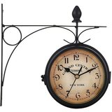  Retoo O640 dvostrani zidni retro sat Grand Central 24 cm | shoptok.hr