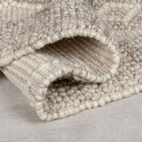 Flair Rugs Siv ročno tkan tekač iz mešanice volne 60x230 cm Minerals Diamond – | Shoptok.si