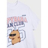 Sinsay Pamučna oversized majica s printom kapibare | shoptok.hr