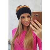 Kesi Women's cap Iris K348 black+mustard Cijene