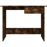  Radni stol boja dimljenog hrasta 100x50x76 cm konstruirano drvo | shoptok.hr
