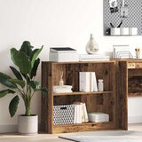  Regal za knjige boja starog drva 80x24x76 cm konstruirano drvo | Eponuda.com