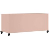 vidaXL TV ormarić ružičasti 100,5 x 39 x 43,5 cm hladno valjani čelik | shoptok.hr