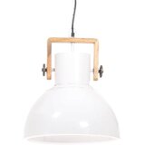  Industrijska viseća svjetiljka 25 W bijela okrugla 40 cm E27 | shoptok.hr