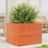  Vrtna sadilica voštano smeđe boje 60x60x45,5 cm od borovine | shoptok.hr
