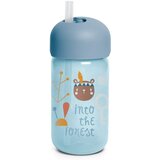 Suavinex Forest Straw Trainer Cup dječja bočica sa slamkom 18 m+ Blue 340 ml Cijene
