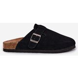 Big Star Suede Ladies Clogs With Buckle | Shoptok.si