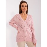 RUE PARIS Sweater-LC-SW-A10-1.23X-Light Pink | Shoptok.si