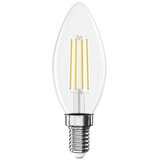  LED žarnica Filament Candle / E14 / 3,4 W (40 W) / 470 lm / Toplo bel | Shoptok.si