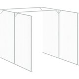  Kućica za pse s igralištem svjetlosiva 165x863x181 cm čelična | shoptok.hr