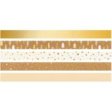 Traka DECO LJEPLJIVA 12MMX3M NOVOGODIŠNJA S UZORKOM PK5 HEYDA 20-35845 38 ZLATNA BLISTER | shoptok.hr