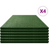  Ploče za zaštitu od pada 24 kom gumene 50 x 50 x 3 cm zelene | shoptok.hr