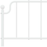  Metalno uzglavlje bijelo 150 cm | shoptok.hr