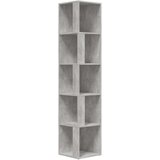  Kotna omarica betonsko siva 33x33x164,5 cm iverna plošča, (20620735) | Shoptok.si