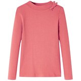  Dječja majica dugih rukava starinska ružičasta boja 128 | shoptok.hr
