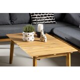 Venture Home vrtna kutna lounge garnitura Chania, prirodna boja / crna | shoptok.hr