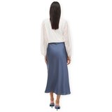 Vila Krila Noos Elette Skirt - Vintage Indigo Modra | Shoptok.si
