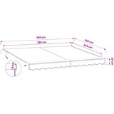  Zamjenska tkanina za tendu raznobojna 300x250 cm poliester | Shoptok.si