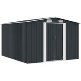  Vrtno spremište 257 x 298 x 178 cm metalno antracit | shoptok.hr